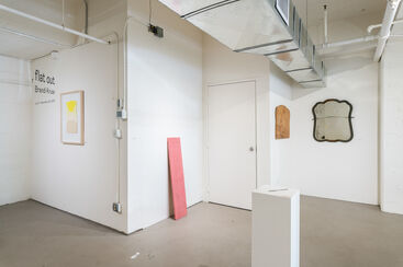 flat out, installation view