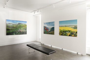 Through Hardships to the Stars, installation view