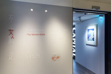 Break the Rules - The Women Artists, installation view