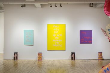 Cary Leibowitz: Happy Days Good Times/Vicey Versy, installation view