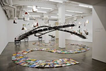 Li Hongbo: Textbooks, installation view