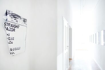 JUST BLACK AND WHITE, installation view
