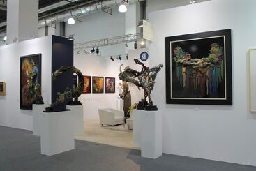 Galerie Simard Bilodeau at Shanghai Art Fair 2014, installation view