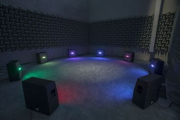 Haroon Mirza, ‘A C I D G E S T’, 2017