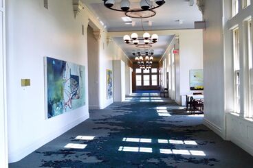 The Corridors Gallery at Hotel Henry: A Resource:Art Project, installation view