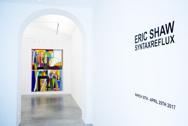 Eric Shaw "SYNTAX-REFLUX", installation view