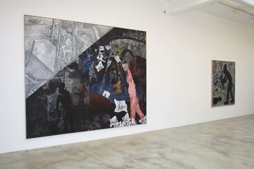 Jörg Immendorff: Late Paintings, installation view