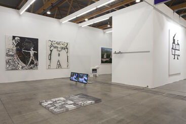 Team Gallery at Art Brussels 2013, installation view