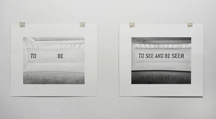 Martí Cormand, ‘Formalizing their concept: Lawrence Weiner's "TO SEE AND BE SEEN", 1972’, 2013