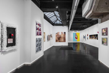 Group Show: Sensitive Content, installation view