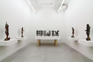 Yuji Honbori, Fujin Raijin, installation view