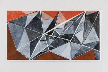 Martina Geist, ‘aufgesplittert I’, 2022