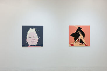 Chris Finley 'Drool, Snatch, Clean and Jerk', installation view