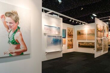Lustre Contemporary at Affordable Art Fair Battersea 2017, installation view