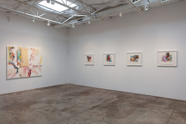 Pia Fries: picklock manual, installation view