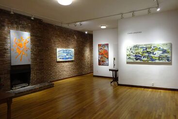 Geo+Morphic: Paintings by Chase Langford, installation view