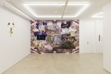 Two man show - Luis Gispert and Jacolby Satterwhite, installation view