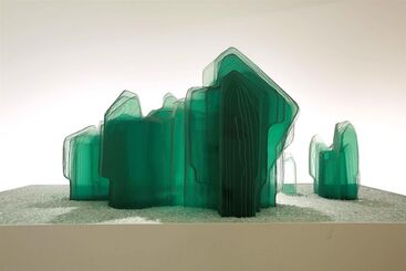 Wang Du 王度, ‘Red Cliffs’, 2018