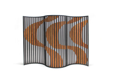 Luciana Duque, ‘Unrolled carioca folding screen - By Luciana Duque’, 2023