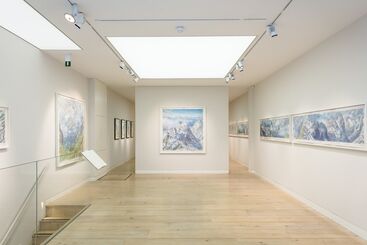 Map Paintings 2015 - 2018, installation view