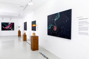 Planetary Nebulae, installation view
