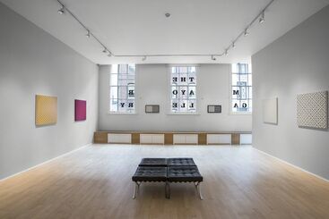 François Morellet | The Mayor Gallery, London, installation view