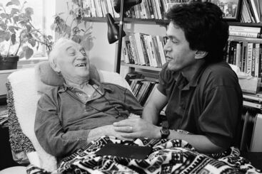 Heather Pillar, ‘Tuesdays with Morrie and Mitch Albom’, 1995