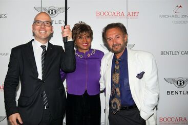 BOCCARA ART, Bentley Cannes and Michael Zingraf reception for cars-and-art lovers, installation view