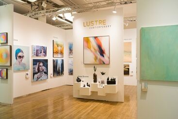 Lustre Contemporary at Affordable Art Fair New York Spring 2018, installation view
