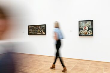 The Figurative Pollock, installation view