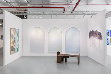 Carvalho Park at NADA New York 2023, installation view