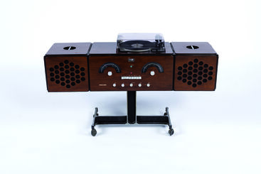 Achille Castiglioni, Brionvega ed., ‘Hi-fi and radio RR126’, vers 1960