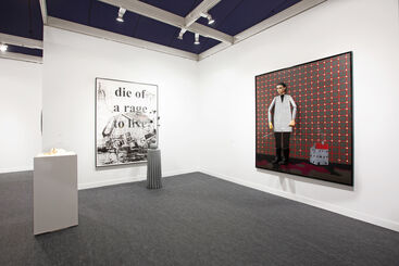 Galerie Krinzinger at FIAC 2021, installation view
