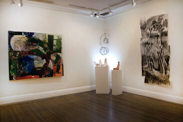 MFA Thesis Exhibition 2021: Bailey Gardner & Molly Must, installation view