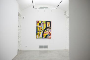 Eric Shaw "SYNTAX-REFLUX", installation view