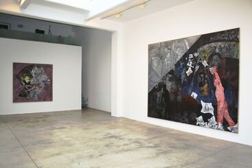 Jörg Immendorff: Late Paintings, installation view