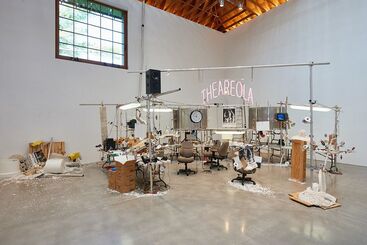 Jason Rhoades, ‘Installation view, The Grand Machine/THEAREOLA’, 2002