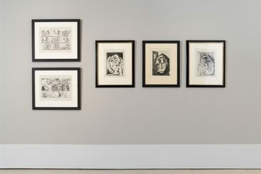 Imagining Backwards: Seven Decades of Picasso Master Prints, installation view
