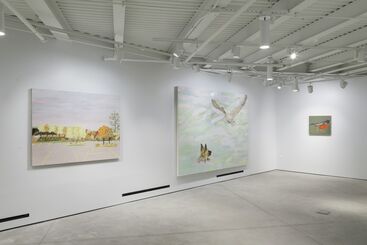 Dog Party, installation view