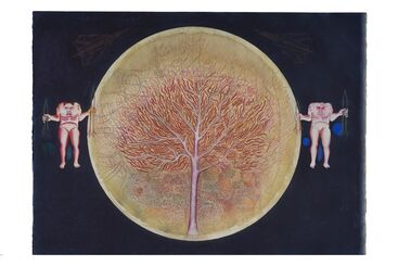 Gulam Mohammed Sheikh, ‘Whose World, Mappamundi’, 2017