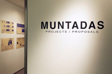 Muntadas: Projects/Proposals, installation view