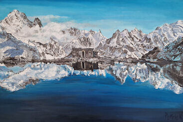 Patrick Pradier, ‘Le lac blanc ’, 2023