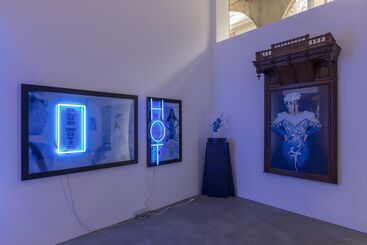 Liliane Vertessen — Blue, blue, blue, installation view