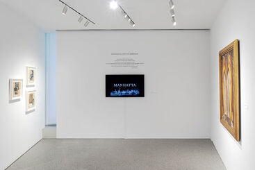 Manhatta: City of Ambition, installation view