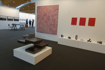 Galerie Floss & Schultz  at art KARLSRUHE 2018, installation view