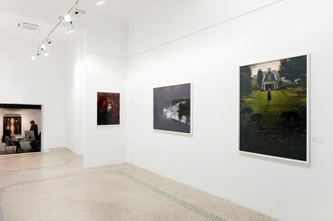BEHIND THE VISIBLE, installation view
