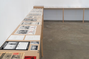 Downtown Art Ephemera, 1970s-1990s, Curated by Marc H Miller, installation view