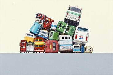 Jeremy Dickinson, ‘Oakland Fishbowl Omnibus Stack’, 2008