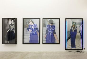 Liliane Vertessen — Blue, blue, blue, installation view