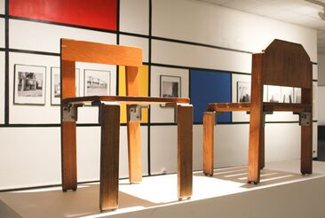 Fondation Vasarely - " Parallélisme géométrique", installation view